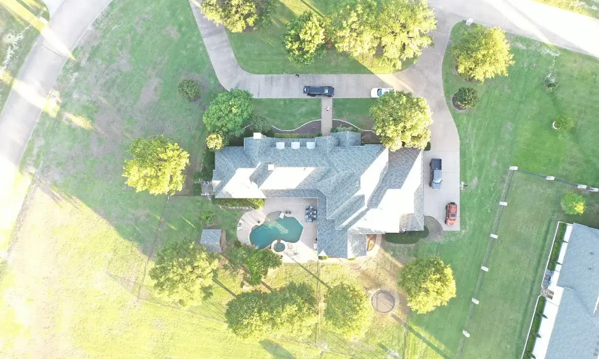 New shingle roof installation on a home in Augusta